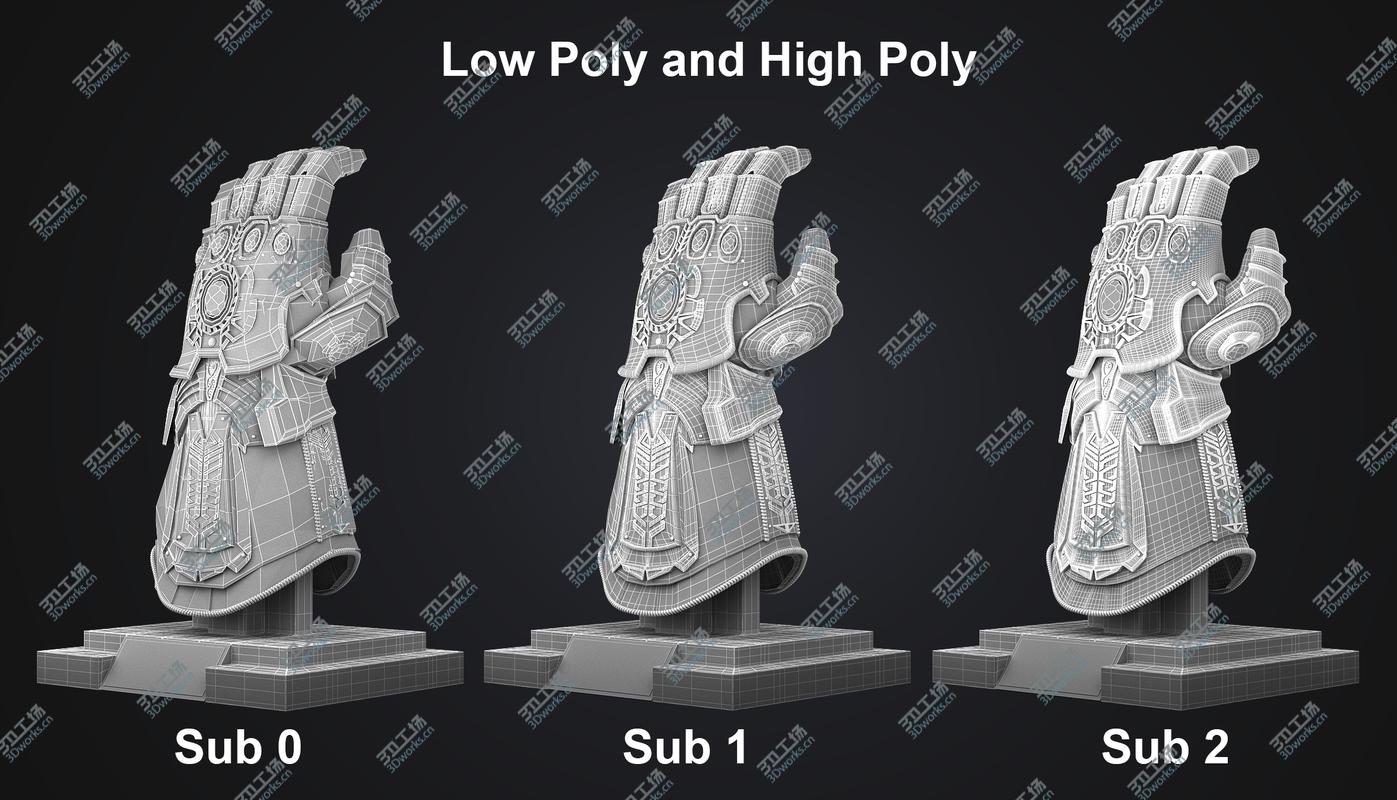 images/goods_img/202105072/3D Thanos Infinity Gauntlet - Avengers Infinity War model/5.jpg
